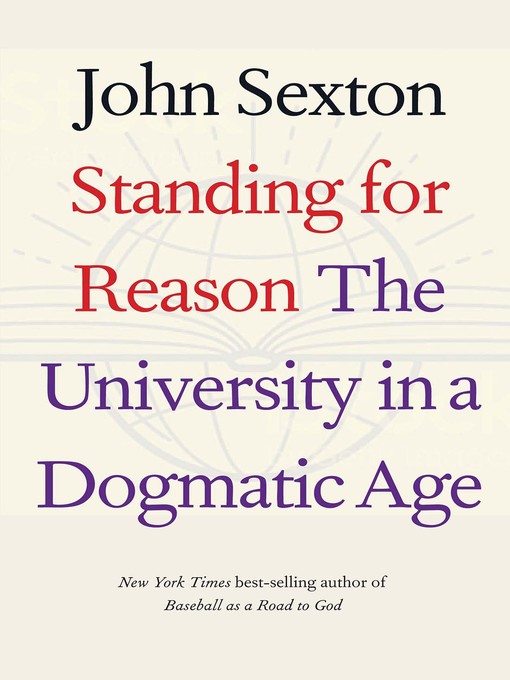 Title details for Standing for Reason by John Sexton - Available
